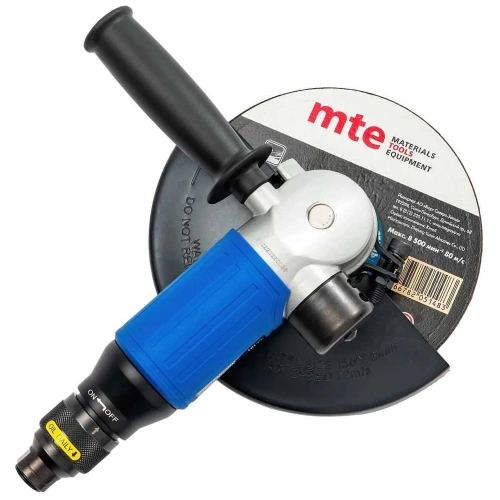 Угловая пневматическая шлифмашина MTE (УШМ), 180мм, 6701R 27038180 фото 3