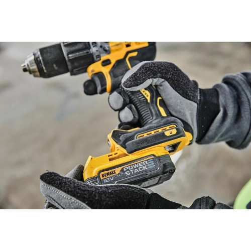 Ударная бесщеточная дрель-шуруповерт DEWALT 2 скорости, 2 АКБ 18 В XR Li-Ion DCD805E2T-QW фото 11