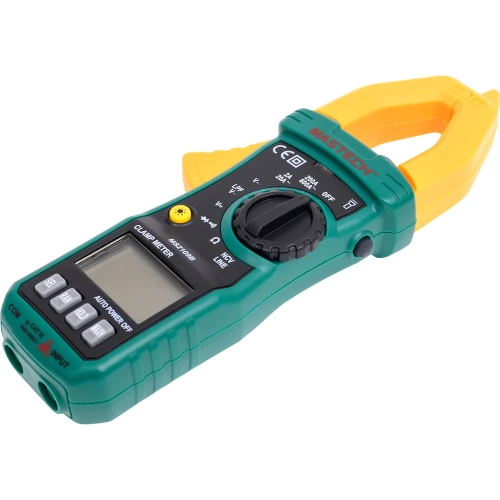 Клещи токоизмерительные цифровые Mastech MS2109B (ACV/DCV),переменный ток2/20/200/600A,(сопротивление,тест диодов,фонарик) 00-00013508 фото 3