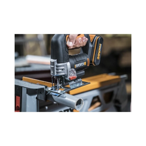 Аккумуляторный лобзик WORX 20 В, 1x2 Ач, кейс WX543 фото 8