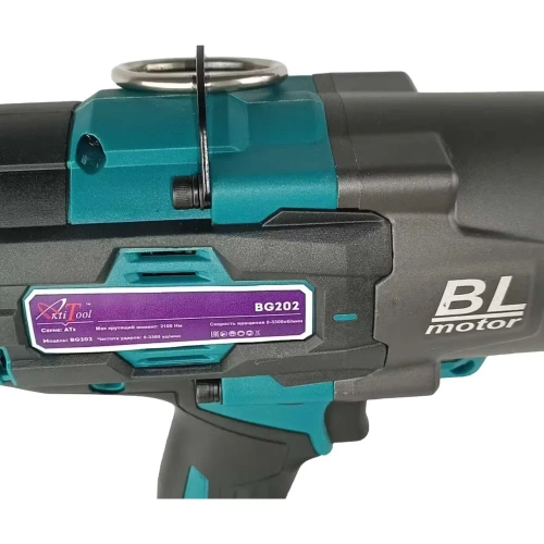Гайковерт аккумуляторный ударный AktiTool BG202 (2100 Н·м, 20 В, 2 Li-ion аккум. 4000 mAh) 101306 фото 4