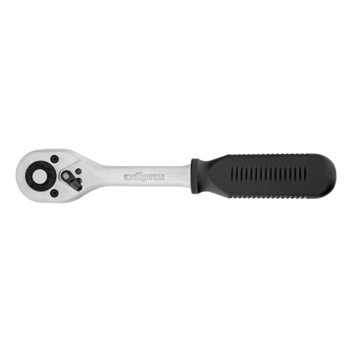 Ключ-трещотка 3/8", 45 зубьев, с быстрым сбросом, CrV, хром Сибртех фото 3