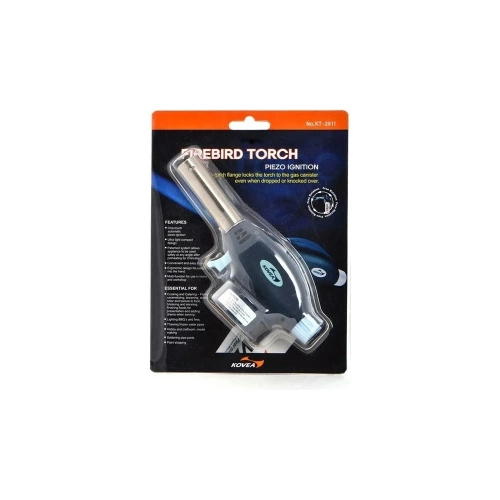 Газовый резак средней мощности с пьезоподжигом KOVEA Fire Bird Torch Auto KT-2511 фото 9