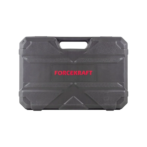 Электрический перфоратор Forcekraft сверла 5,7,8x140 мм; зубило плоское 20x220 мм, пика, уголь-е щетки, 220V; 50/60 Гц; 800 W; 0-1300 об/мин; 2.8 Дж, max Ø сверл,-24 мм, в кейсе FK-Z1C-DH02-26(51852) фото 10