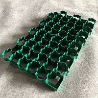 Решетка для газона зеленая 640X395X50