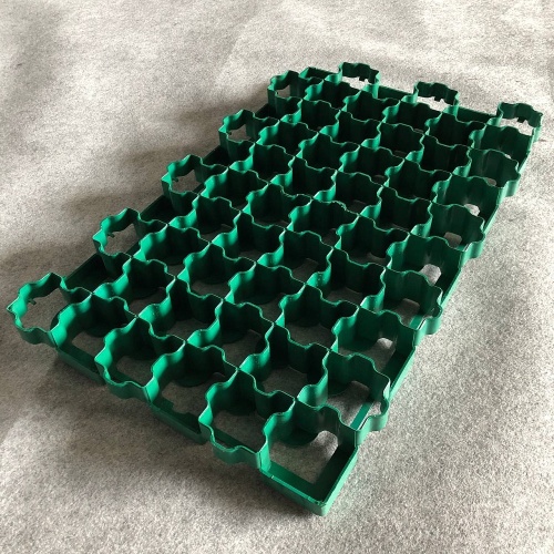 Решетка для газона зеленая 640X395X50