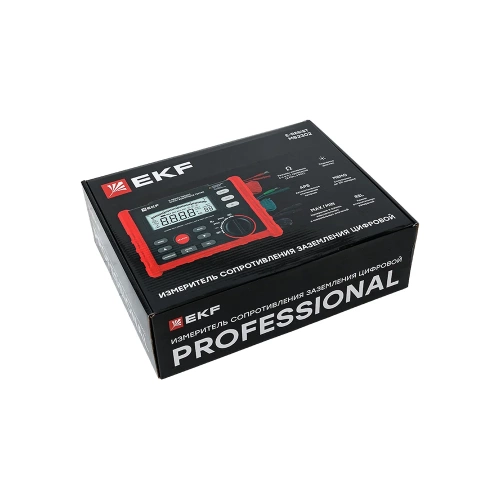 Цифровой измеритель сопротивления заземления EKF E-Resist Professional ms2302 фото 10