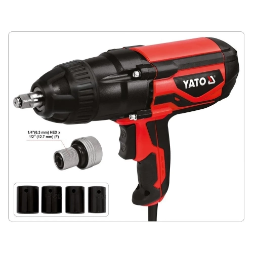 Гайковерт элект. ударный YATO 1/2",600Нм YT-82021 370282021 092 1 фото 7