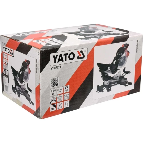 Панельная пила YATO 1800 Вт, 255 мм с лазером YT-82173 фото 7