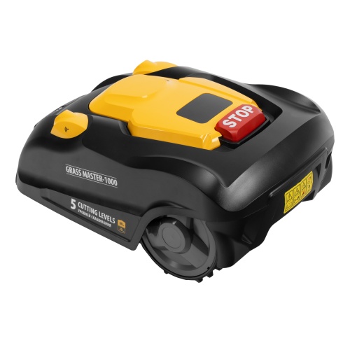 Робот-газонокосилка Grass Master 1000  1000м², 3Ач, 28V, LCD дисплей, Wi-Fi Denzel фото 7