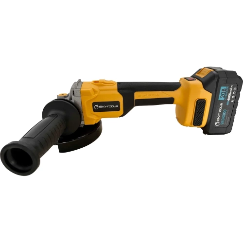Аккумуляторная углошлифовальная машина Skytools 4.0 ач х 2 SK129 фото 4