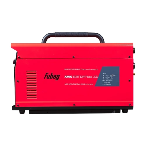 Сварочный полуавтомат FUBAG _XMIG 500T DW PULSE (31399) + Подающий механизм_DRIVE XMIG DW PULSE (31400) + Горелка FB 550W 3m (31652) + Блок жидкостного охлаждения Cool XM 31399.3