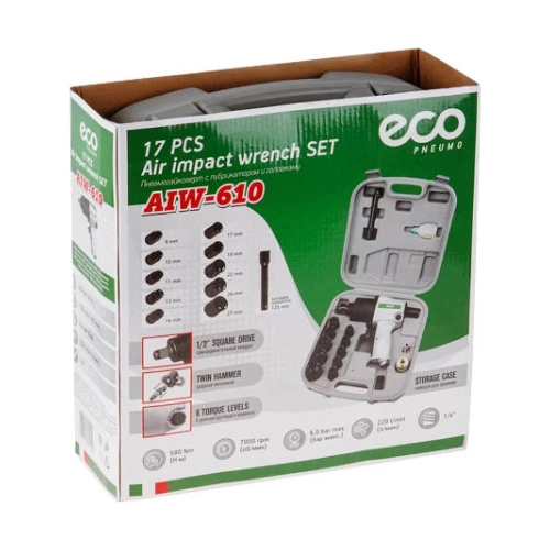 Пневмогайковерт ECO AIW-610 фото 10
