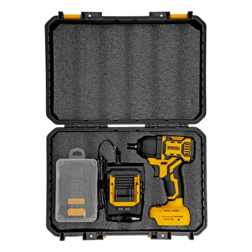 Гайковерт ударный аккумуляторный бесщет. CIWH-BL-20-500, Li-Ion, 20 В// Denzel фото 3