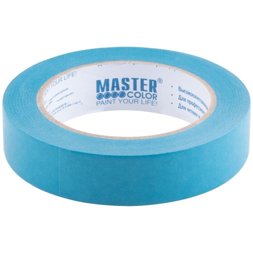Лента малярная Master Color 30-6135 для деликатных поверхностей 25 мм 50 м