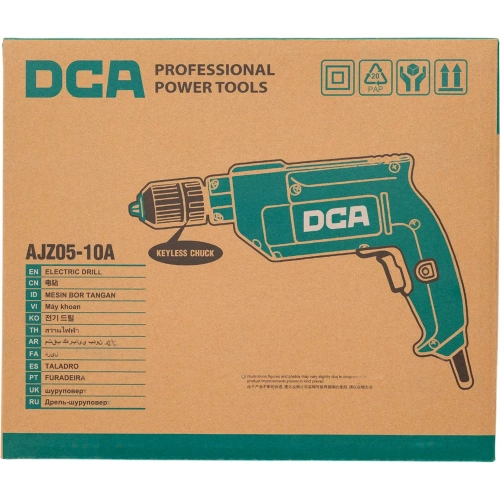 Дрель DCA AJZ05-10A (Keyless) фото 10