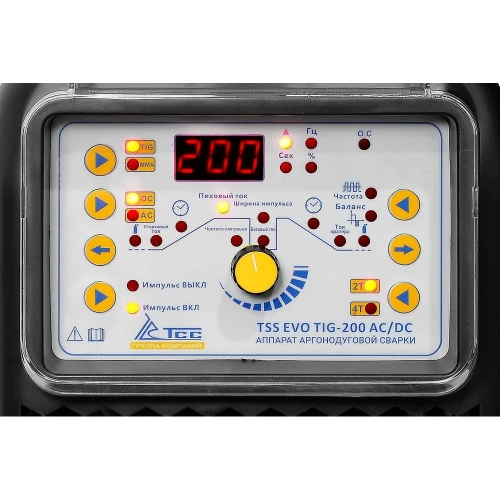 Аппарат аргонодуговой сварки ТСС TSS EVO TIG-200 AC/DC 035263 фото 5