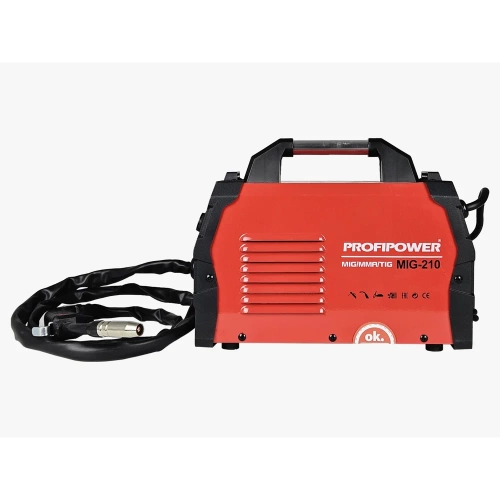 Сварочный полуавтомат Profipower инвертор без газа MIG-210 MIG/MMA/TIG (3 B 1) E0256 фото 4