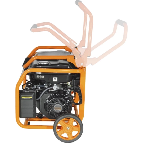 Генератор CARVER PPG- 3600АM бензин LT-168F-1, 2,5/2,8 кВт, 220В, бак 15 л, колеса 01.020.00026 фото 5