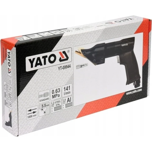 Пневматические угловые ножницы YATO YT-09944 фото 6