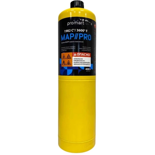 Газ высокоэффективный Promart MAPP GAS (0,400 кг) MPG400