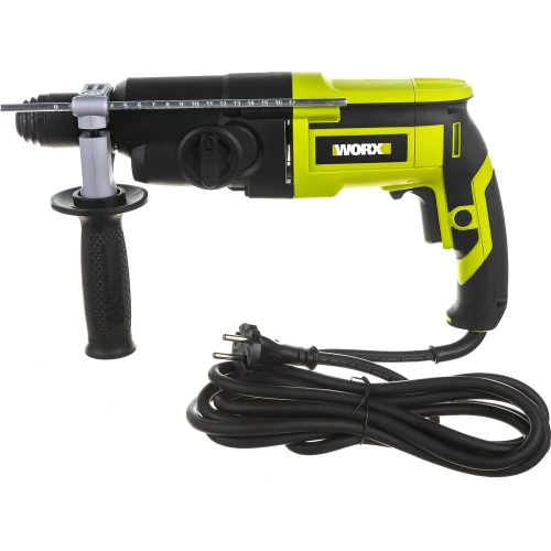 Перфоратор WORX Professional WU340S 800Вт, 26мм, 3Дж, кейс WU340S фото 10