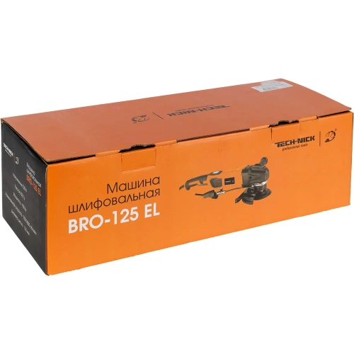 Машина шлифовальная 125MM-EL BRO (0,9кВт/220В) 700-3000об./мин. TECH-NICK 177.000.0007 фото 8