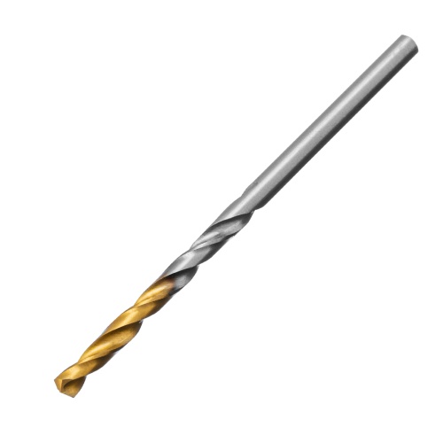 Сверло спиральное по металлу 3,2 x 65 мм, Р6М5, Golden Tip , 2шт. Denzel фото 2