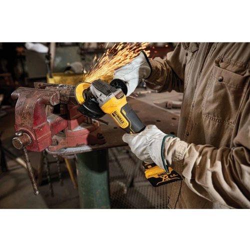Аккумуляторная угловая шлифмашина DEWALT DCG413N, 18В, 115мм, 9000об/мин, без АКБ и ЗУ DCG413N-XJ фото 9