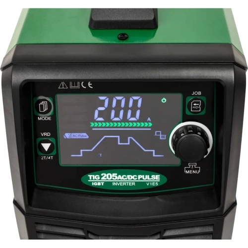 Инверторный сварочный аппарат HITRONIC TIG 205ACDC pulse фото 3