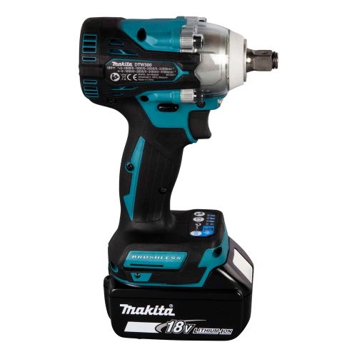Аккумуляторный ударный гайковерт Makita LXT BL DTW300RTJ фото 5