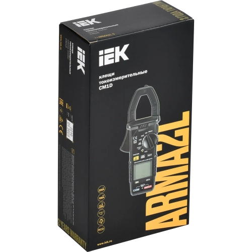 Токоизмерительные клещи IEK Arma2l 5 cm1d A2L5-CM14-01 фото 3