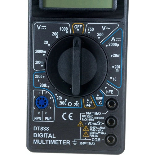 Цифровой мультиметр WHDZ DT838 фото 3
