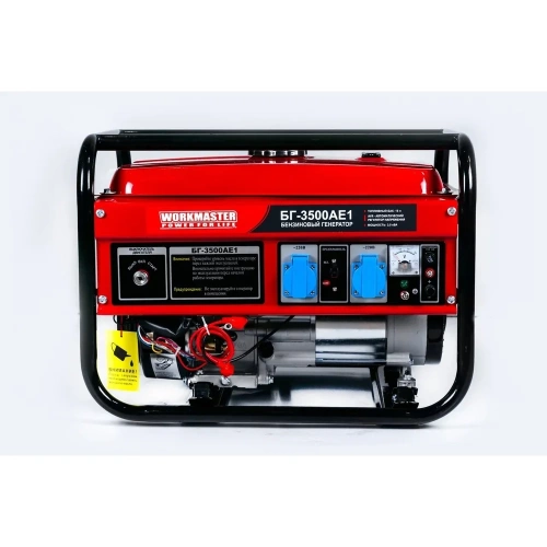 Бензиновый генератор WorkMaster БГ-3500АЕ1 фото 4