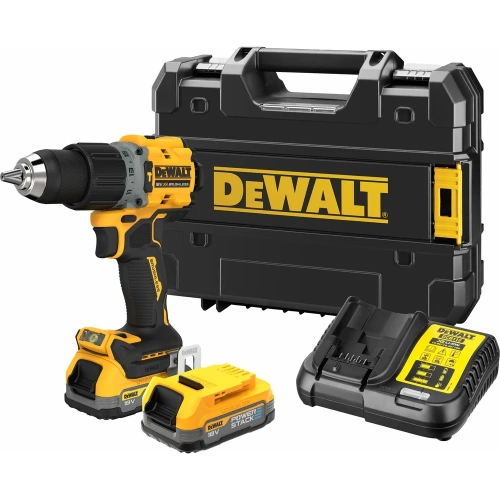 Ударная бесщеточная дрель-шуруповерт DEWALT 2 скорости, 2 АКБ 18 В XR Li-Ion DCD805E2T-QW фото 3