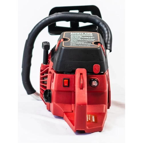 Бензопила цепная бензиновая Powerac 2300 Вт, 3 л.с., 50 см шина, плавный пуск, PR-5200-G фото 11