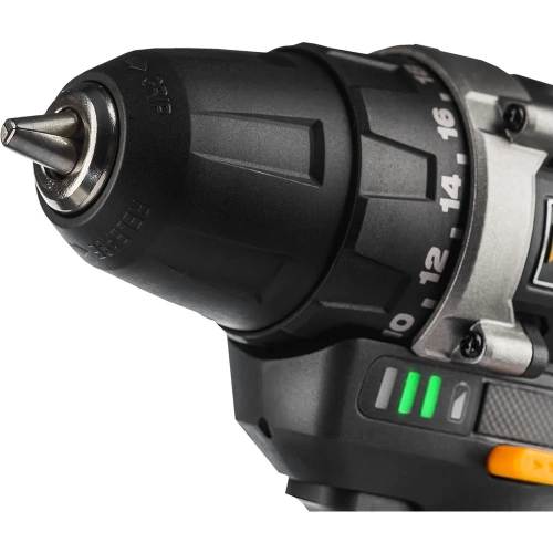 Дрель-шуруповерт RUNTEC PROаккумуляторная, 10мм,16В, 2*2Ач, 45Нм RT-ID122 фото 7