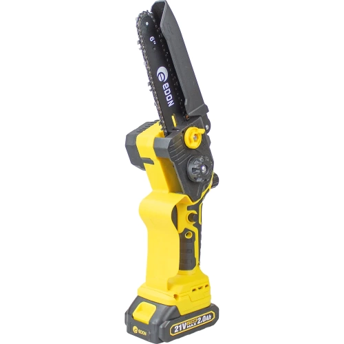 Мини-цепная пила аккумуляторная EDON SuperNS-21/6BL бесщеточная 35530 фото 5