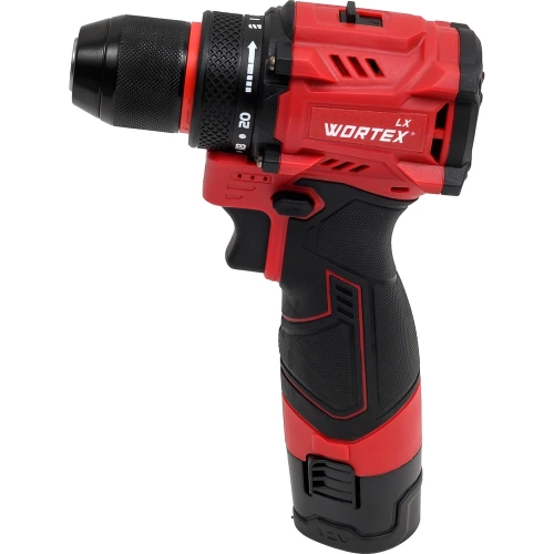 Аккумуляторная бесщеточная дрель-шуруповерт WORTEX LX BD 1220 DLi 12В, 30 Нм, 2*1.5 Ач, патрон 10 мм, 1333699 фото 3
