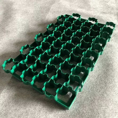 Решетка для газона зеленая 640X395X40