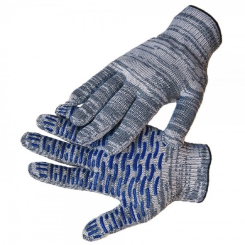 ПЕРЧАТКИ ХБ С ПВХ, 4 НИТЕЙ, СЕРЫЕ ПЕРЧАТКИ ХБ С ПВХ, 4 НИТЕЙ, СЕРЫЕ