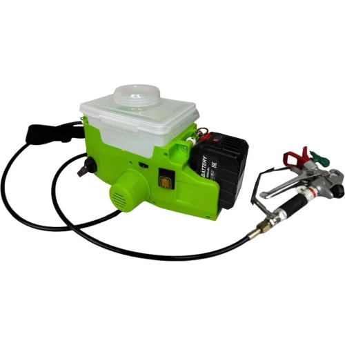 Аккумуляторный краскопульт AktiSpray SG5, комплект b1e (1,2 л/мин, 140 бар, 500 Вт, 21 В, 1 Li-ion аккум. 5000 mAh, адаптер 220 В / 21 В) SG5b1e