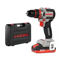 Дрель-шуруповерт аккумуляторная CROWN CT21128HMX-2 BMC