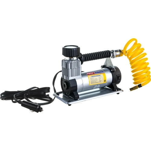 Поршневой компрессор 100PSI удлиненный шланг, в сумке 12V MEGAPOWER M-19010 фото 6