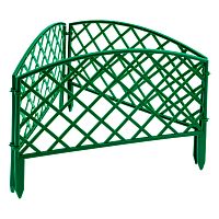 Забор декоративный "Сетка", 24 х 320 см, зеленый, Palisad