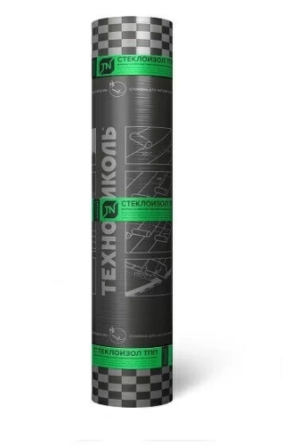 Материал кровельный ТехноНИКОЛЬ Стеклоизол Р ТКП 3,5 9 кв.м сланец серый Материал кровельный ТехноНИКОЛЬ Стеклоизол Р ТКП 3,5 9 кв.м сланец серый