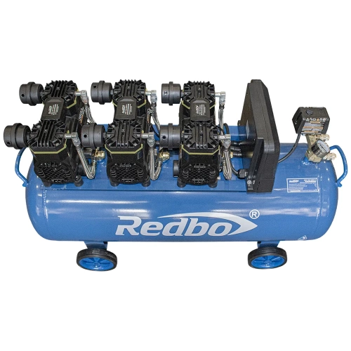 Компрессор безмасляный Redbo ACN-100/3600-3, 3.6кВт, 315л./мин, 100л, 6цил. 39775 фото 5