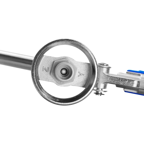 Пистолет для монтажной пены vertextools металлический 9019 фото 5