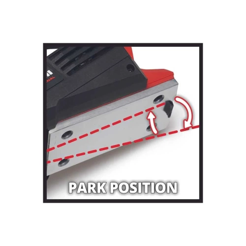 Рубанок аккумуляторный Einhell PXC TP-PL 18/3 Li BL, 18 В, 82 мм, 0-3 мм + 1 акк. 4 Ач + ЗУ 3 А 4345405SET фото 3