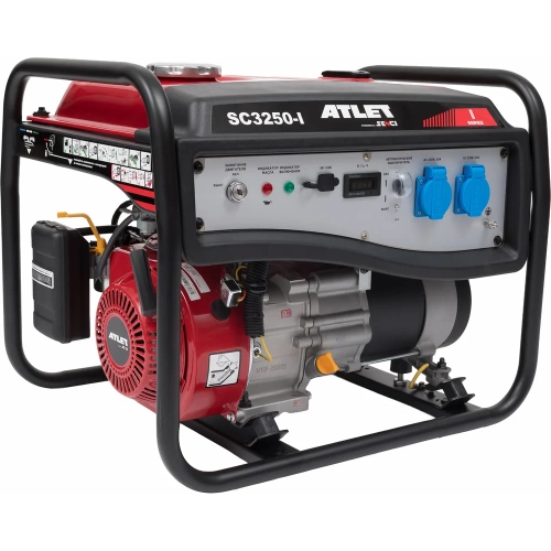 Бензиновый генератор ATLET (2.8кВт ручной стартер) SC3250-I фото 4